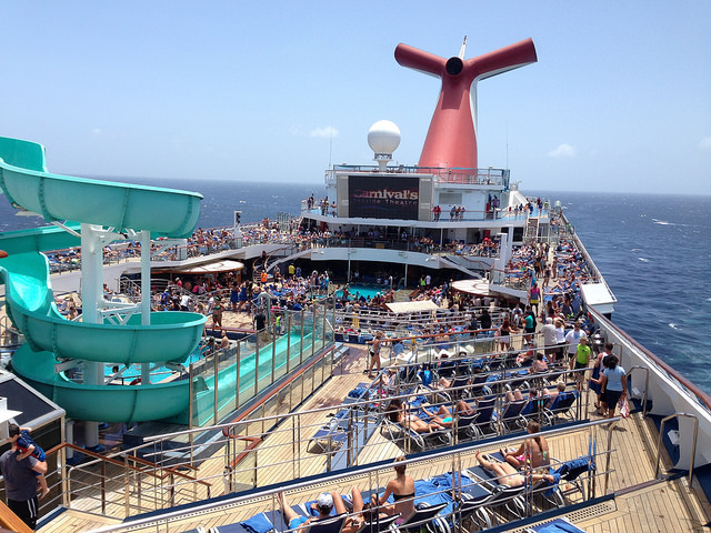 Carnival Liberty Lido Deck