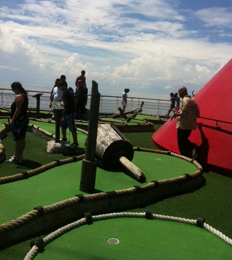 Carnival Destiny Cruise Mini Golf