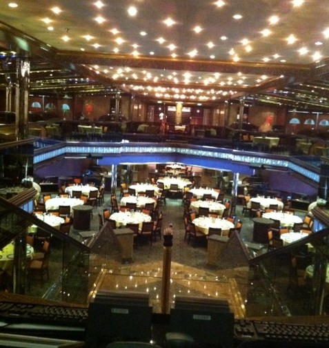 Carnival Destiny Universe Dining Room