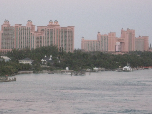 Atlantis from Nassau Harbour