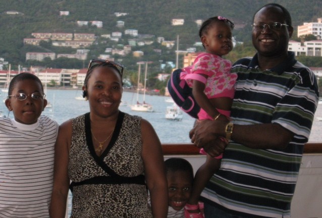 Posing in St. Thomas