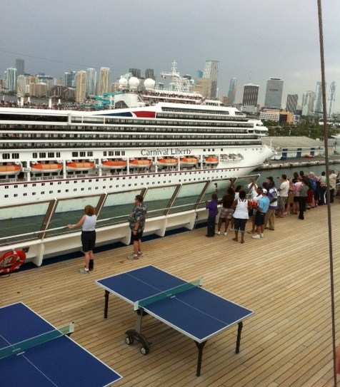 Carnival Liberty in Miami Port