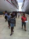 Family Arrives in Cozumel