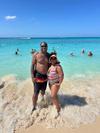 With Carnival Venezia at Seven Mile Beach - Grand Cayman