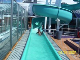 Slide on Carnival Glory